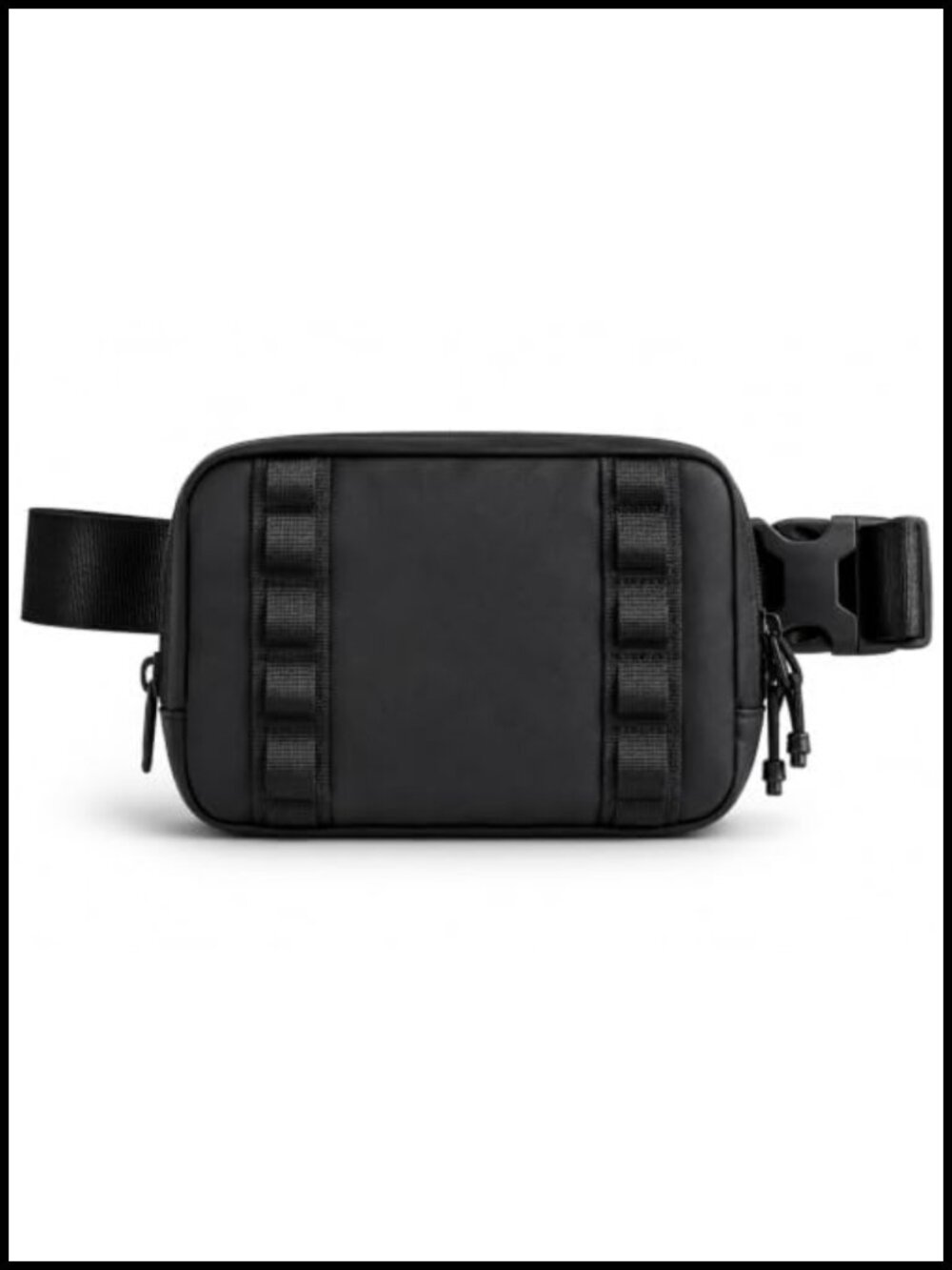 Water-Resistant Sling Bag Crossbody Chest Bag with Adjustable Strap & Hidden